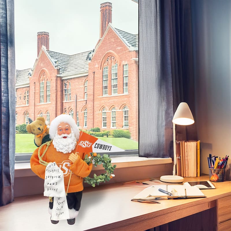 12" Oklahoma State Proud Santa