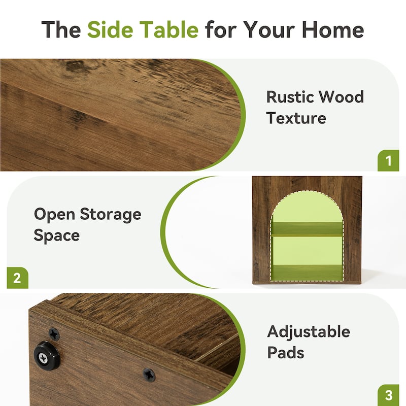 End Table with Storage