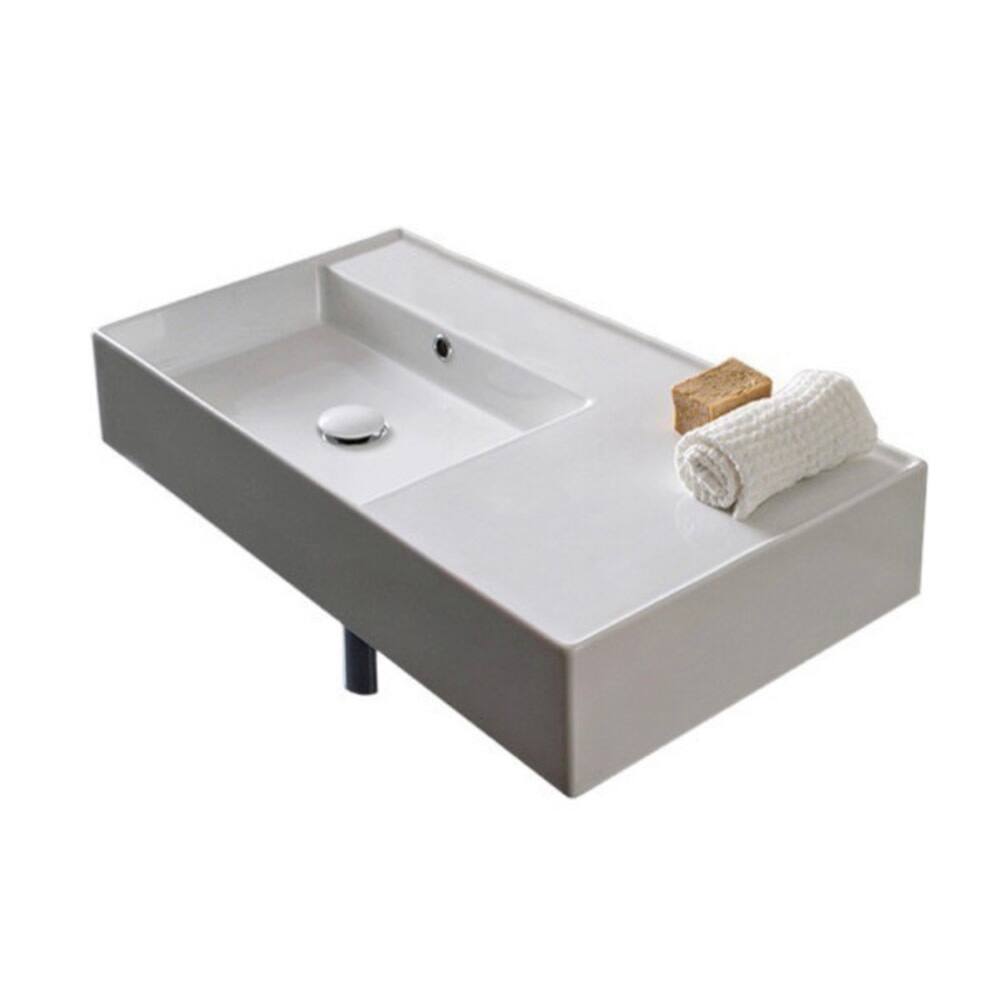Nameeks Scarabeo 32" Ceramic Wall Mounted Bathroom Sink