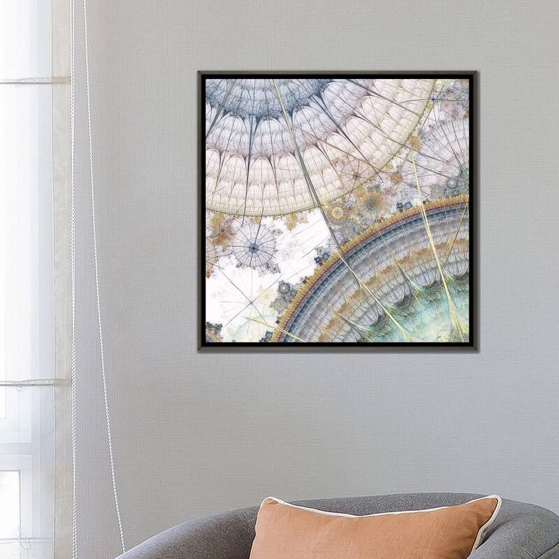iCanvas "Clockworks I" by James Burghardt Framed