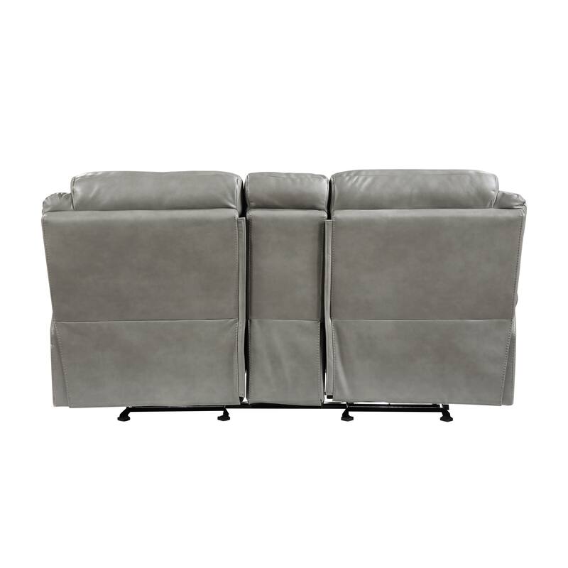 Brisa Manual Double Glider Reclining Loveseat