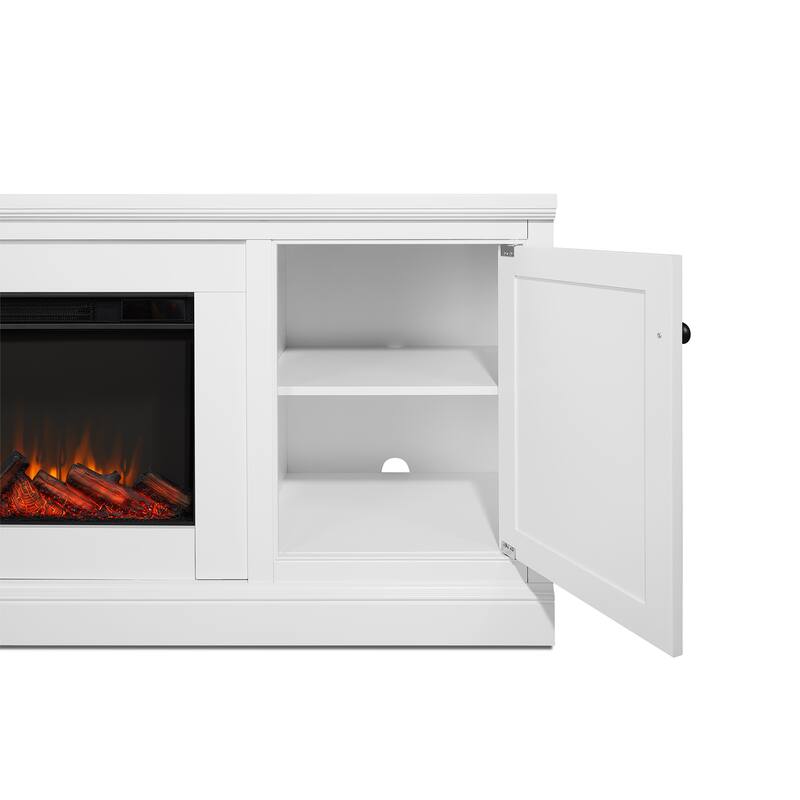 Bernadette Slim Electric Fireplace TV Stand by Real Flame