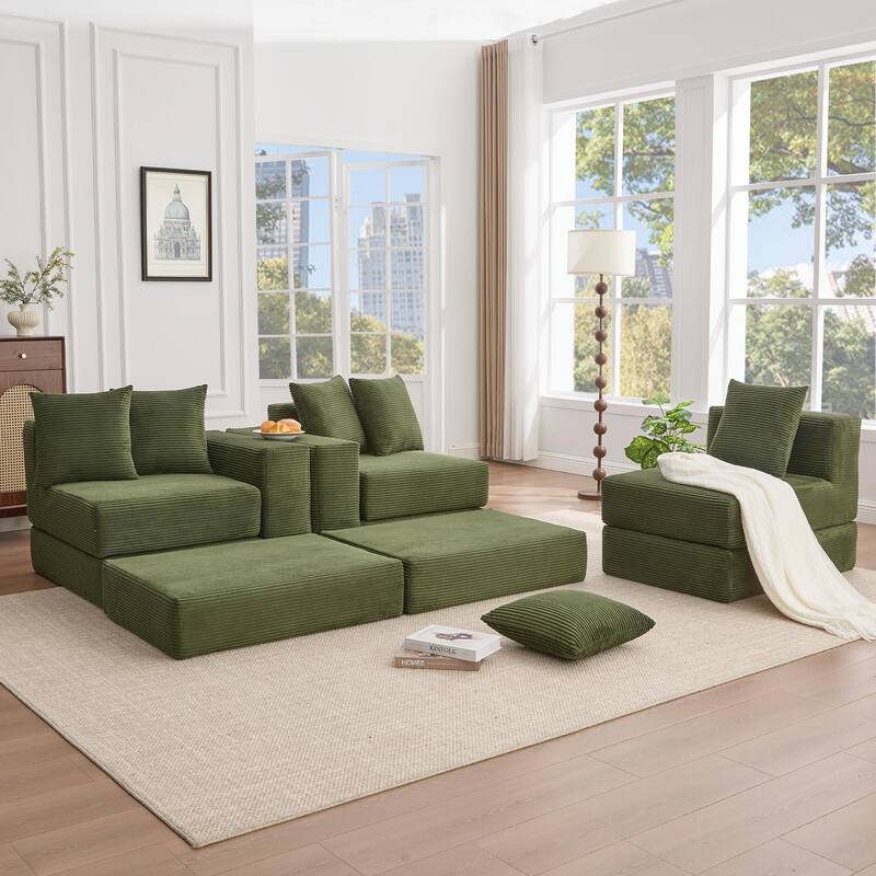 10-in-1 Convertible Sofa Sectional