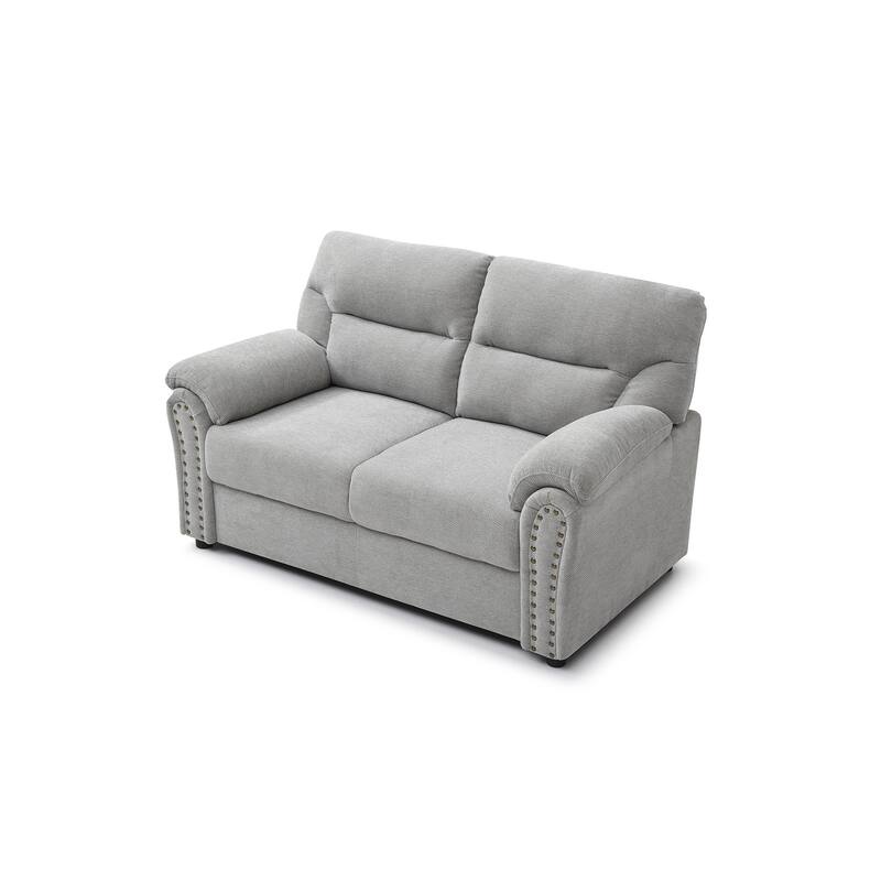 Hamilton 60 in. Pillow Top Arm Polyester Straight Sofa