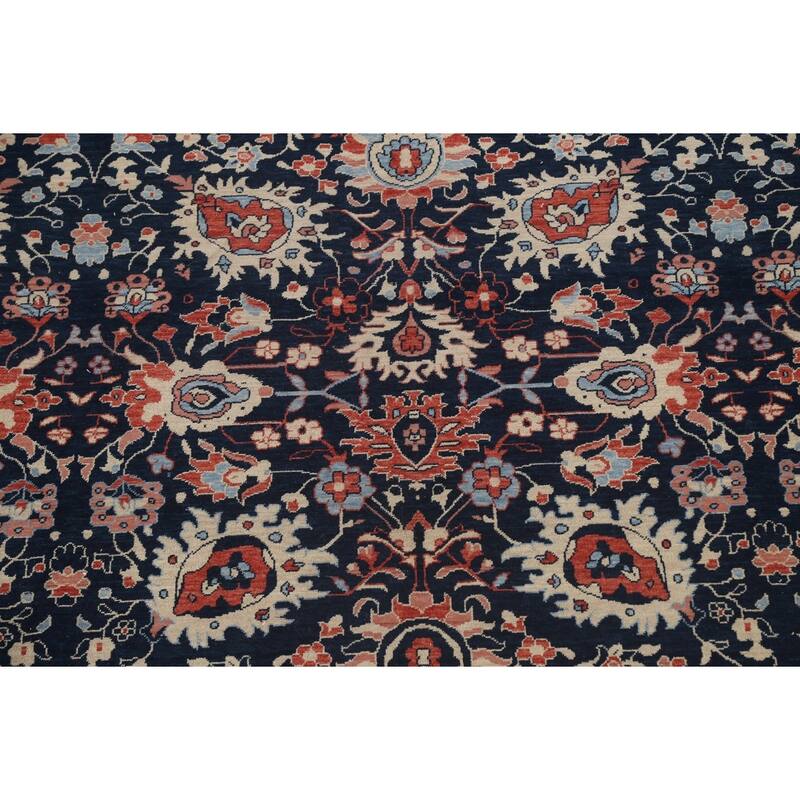 Sultanabad Ziegler Turkish Oriental Wool Area Rug Hand-knotted Carpet - 9'9" x 13'0"