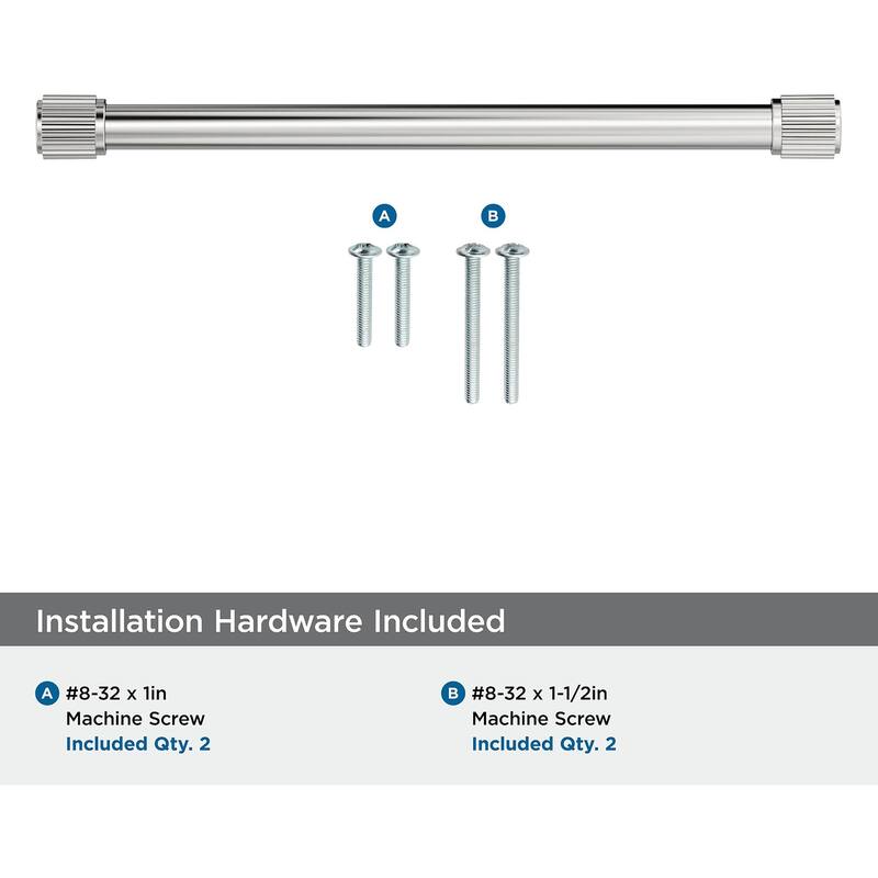Amerock BP37807 Farewind 8-13/16" Center to Center Fluted Bar Cabinet