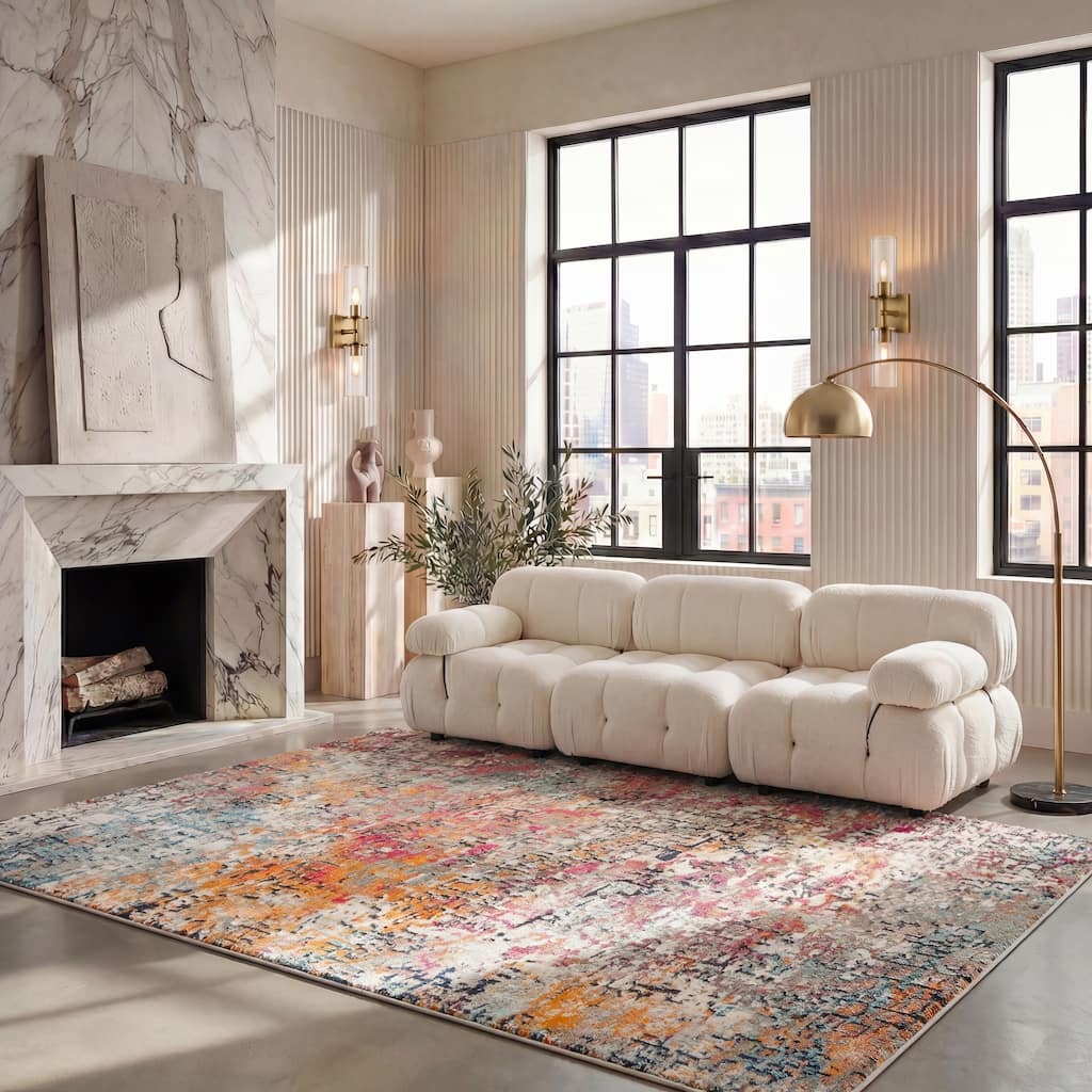 SAFAVIEH Madison Coleen Modern Abstract Rug