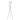 Layton White Orb Shade Tripod Floor Lamp Black