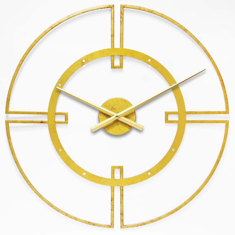 Cosmo Wall Clock - 24 x 1.5 x 24 - Gold