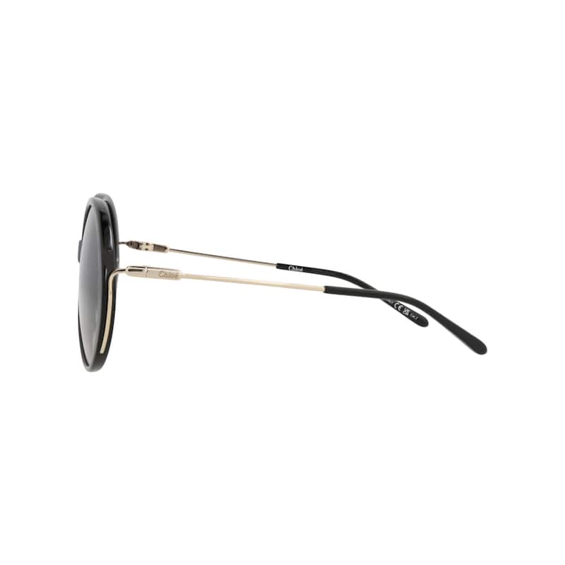 Chloé Round-Frame Recycled Acetate Sunglasses
