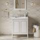 Option White / White Carrara