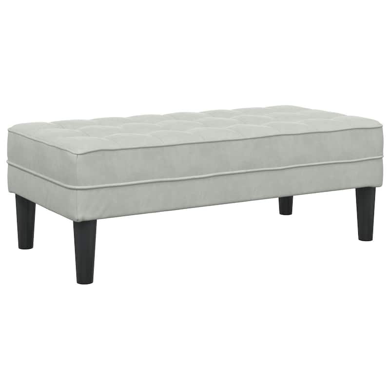 Handy Dual-Color Storage Bench - 44.5 x 22.4 x 15.4 in