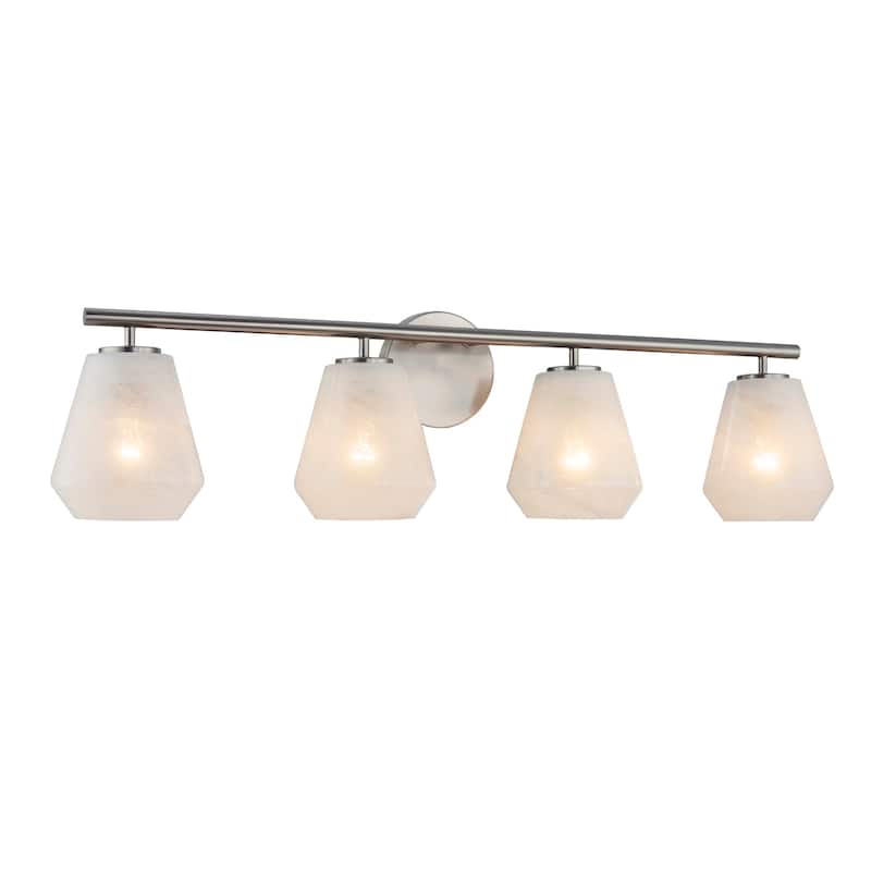 Artcraft Brooke Bathroom Vanity - Wispy White Glassware Shade