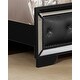 preview thumbnail 3 of 8, Madison King Size Upholstery Bed Made with Solid Wood