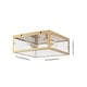 preview thumbnail 41 of 73, Alma 12" Metal/Glass LED Flush Mount, by JONATHAN Y