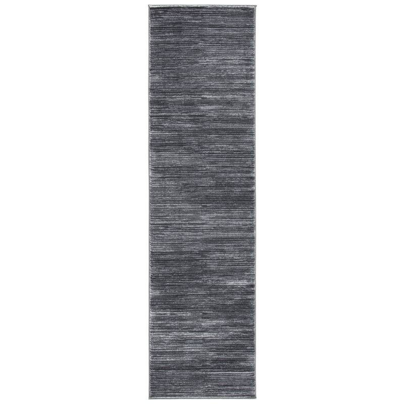SAFAVIEH Vision Sunanda Modern Ombre Tonal Rug. - 2'2" x 16' Runner - Grey
