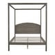 preview thumbnail 5 of 16, Full Size Canopy Platform Bed with Headboard and Support Legs