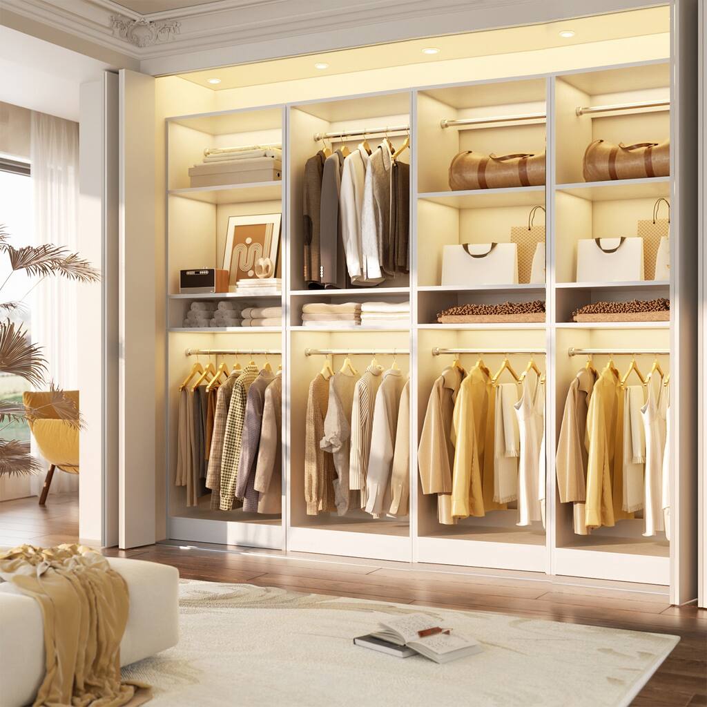 Floating Shelves in Closet - Pinterest