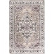 preview thumbnail 47 of 64, Washable Brilliance Persian Indoor Kitchen & Area Rug 4' x 6' - Beige/Multicolor - Rectangle