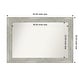 preview thumbnail 71 of 119, Dove Greywash Framed Non-Beveled Custom Wall Mirror, Bathroom Vanity Mirror Outer Size: 42 x 29