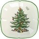 preview thumbnail 2 of 1, Spode Christmas Tree Sculpted Square Dish - 5.5 inch