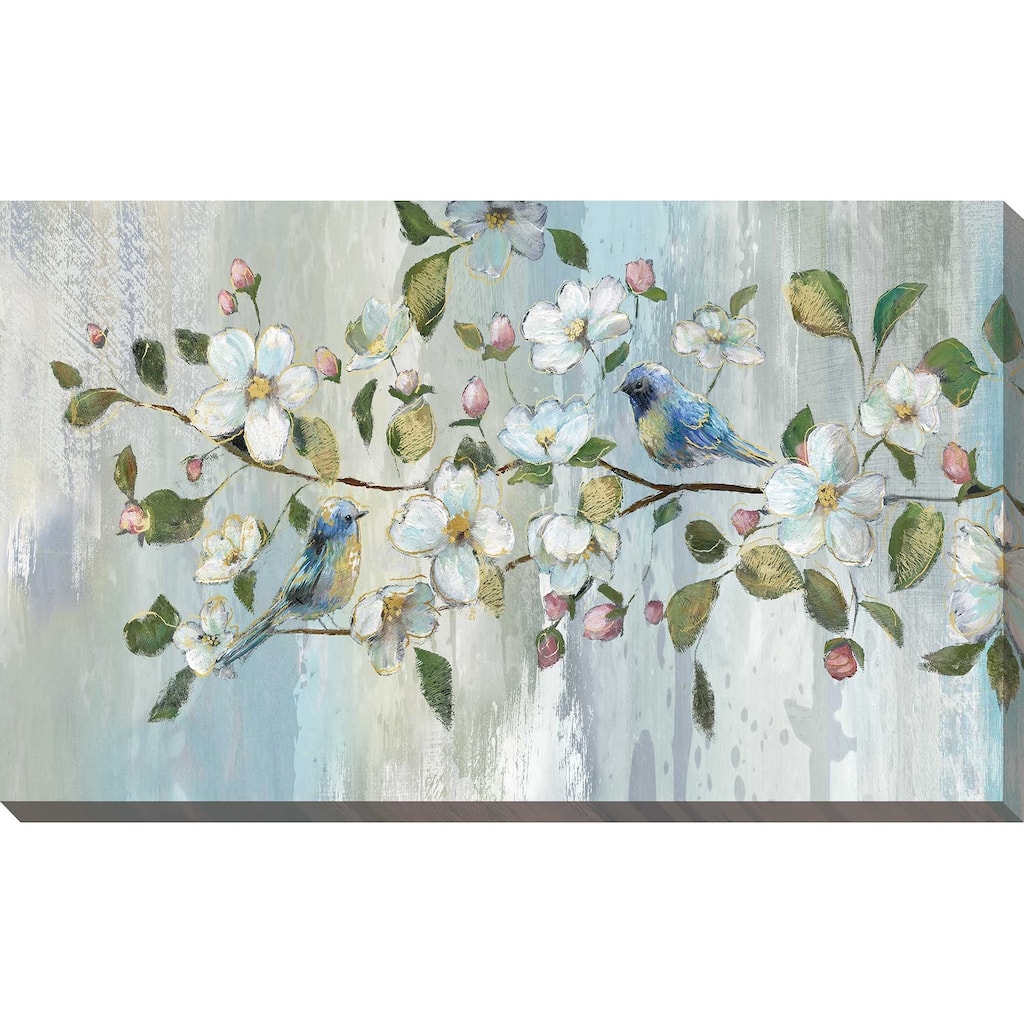 "Painterly Spring" by Nan Print on Canvas