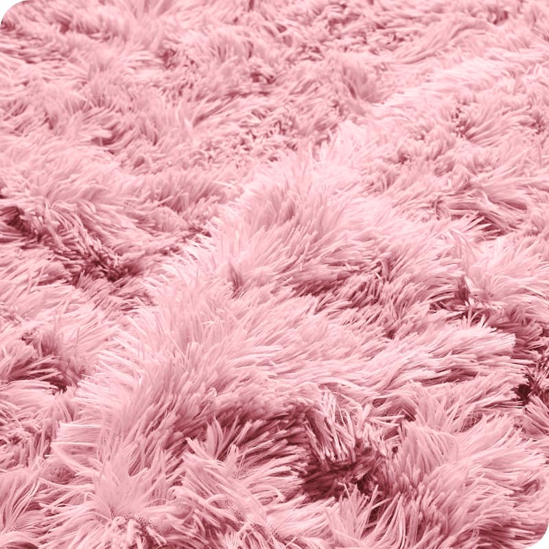 Bare Home Shaggy Faux Fur Duvet Cover