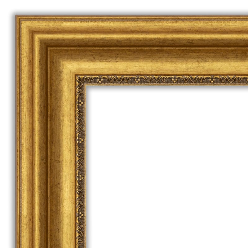Amanti Art Parlor Black Framed Dry Erase Magnetic Board