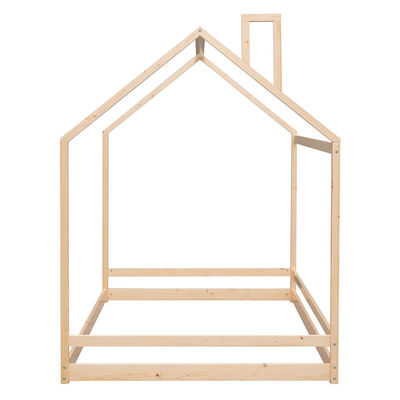 Wooden House Bed Frame