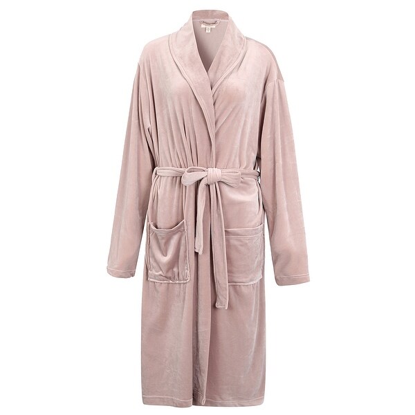 Richie House Women s Soft and Light Weight Velour Bathrobe On