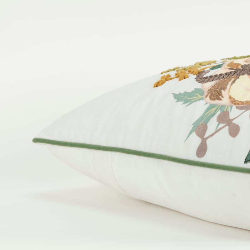 Rizzy Home Pumpkin Textured Throw Pillow