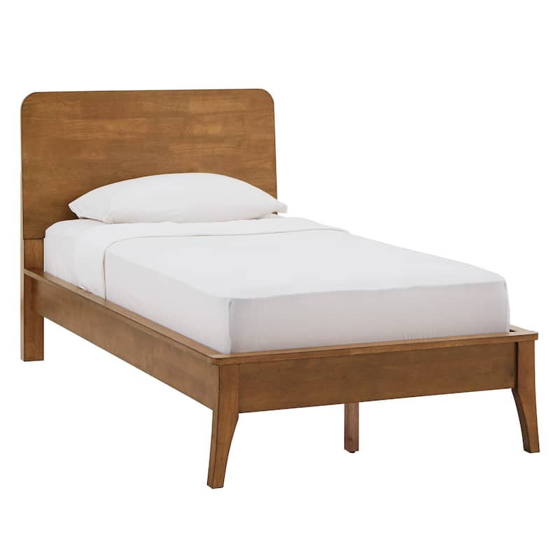 Clark Wood Platform Bed by iNSPIRE Q Junior - Oak