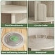 preview thumbnail 54 of 102, 4/5/6 Tiers Round Rotating Bookcase, Revolving Floor Standing Bookshelf Corner Organizer Display