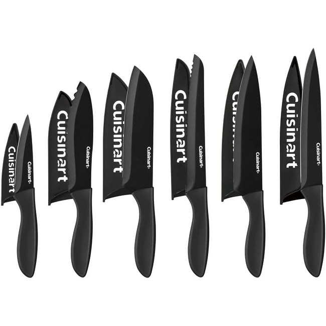 Cuisinart Classic Color Band 12-Piece Stainless Knife Set C77