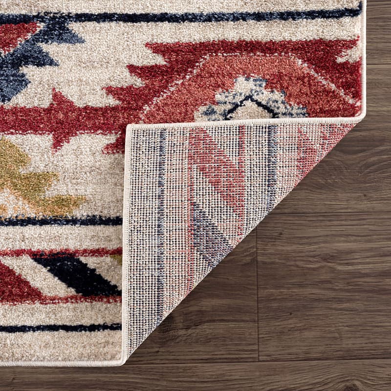 Abani Rugs Sedona SED230A Mexican Southwestern Beige Terra Area Rug