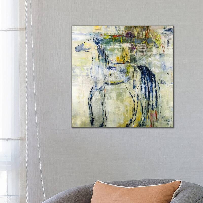 iCanvas "British Pony" by Julian Spencer Canvas Print - 26x26x1.5