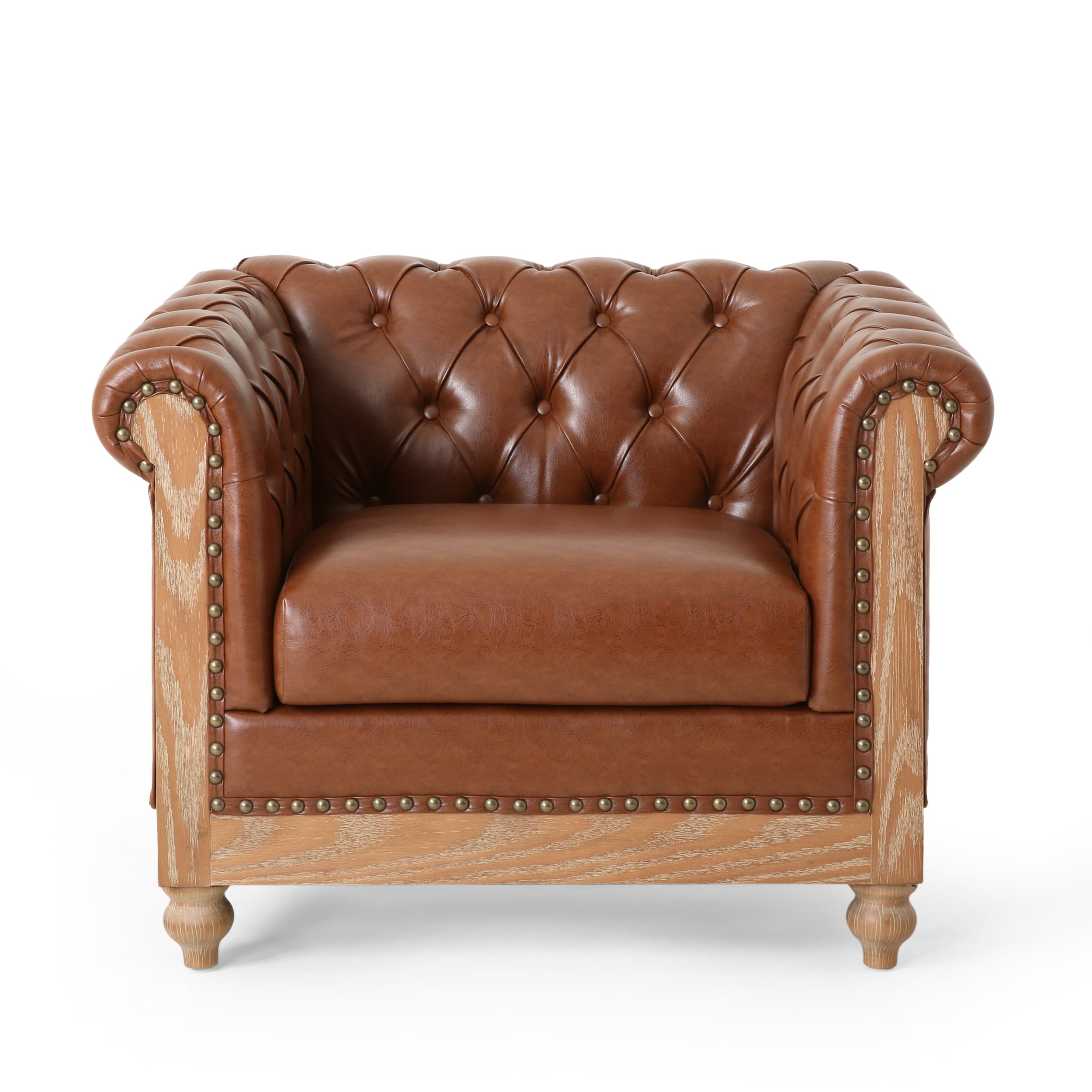 Chesterfield tufted on sale chair