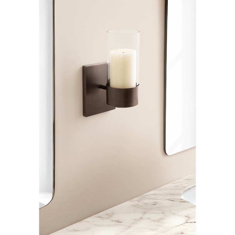 Kate and Laurel Zabler Metal Wall Sconce