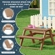 preview thumbnail 141 of 166, Laguna Kids Outdoor Poly Picnic Table