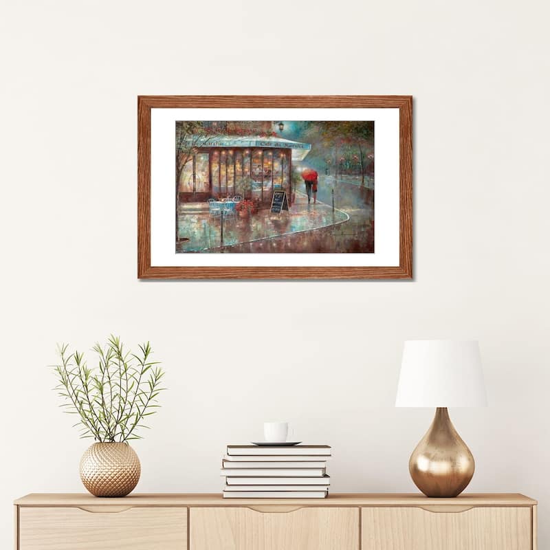 iCanvas "Cafe du Marche" by Ruane Manning