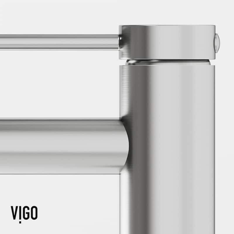 VIGO Jewel 11" H Single Handle Single Hole Vessel Bathroom Faucet