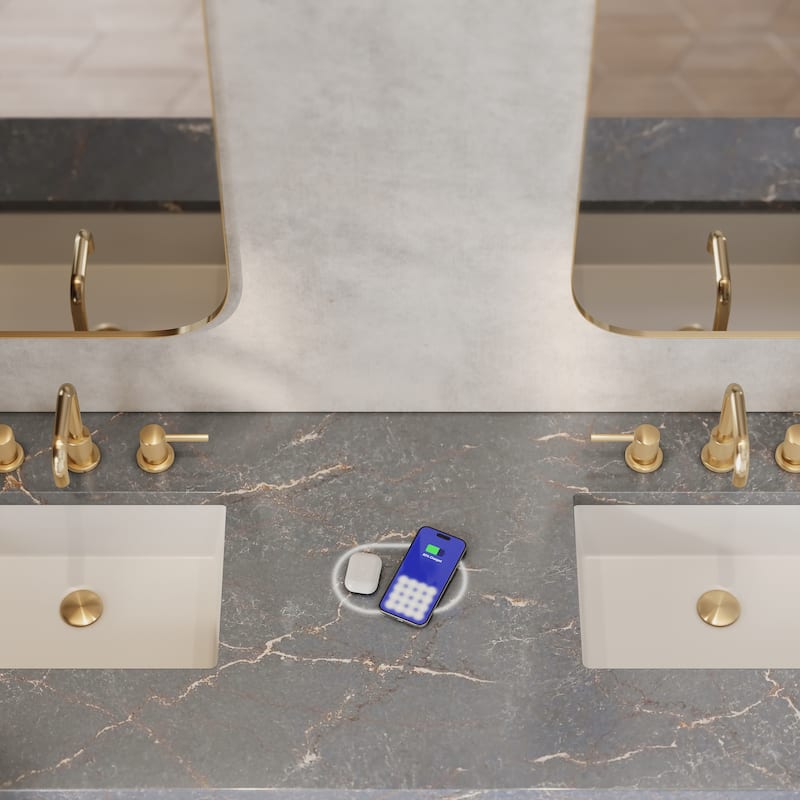 James Martin Vanities 050-S72-FP-SNK 72" Engineered Stone Vanity Top - Parisien Bleu