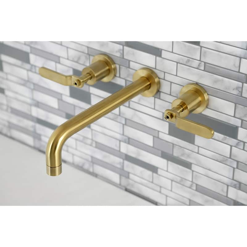 Whitaker Two-Handle 3-Hole Wall Mount Tub Faucet