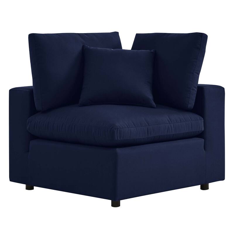 Commix Sunbrella® Outdoor Patio Corner Chair - Navy