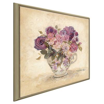 "Petite Bouquet II" Print on Floating Canvas