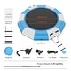 preview thumbnail 12 of 21, 13ft Recreational Inflatable Water Trampoline Bounce with 3-Step Ladder and Electric Air Pump