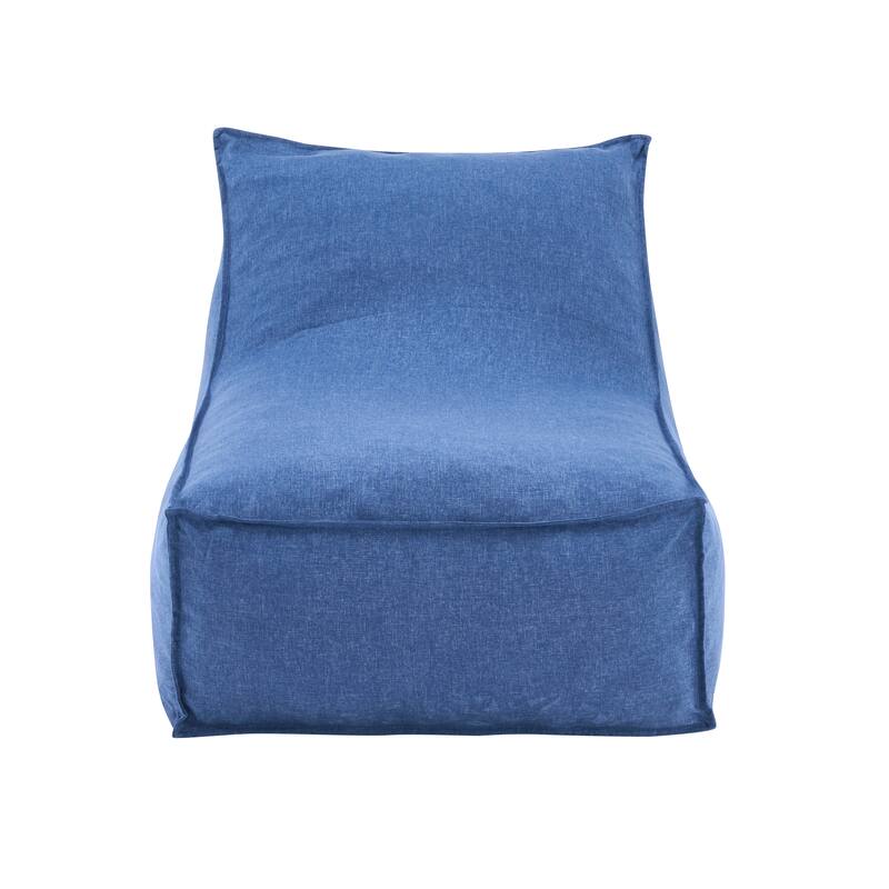 Christopher Knight Home- Carter Outdoor Fabric Bean Bag Lounge Chair