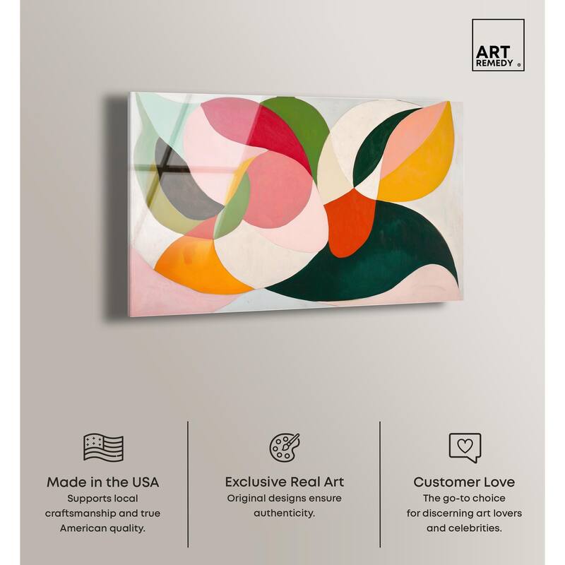 Color Fusion Acrylic by Art Remedy, Ready to Hang