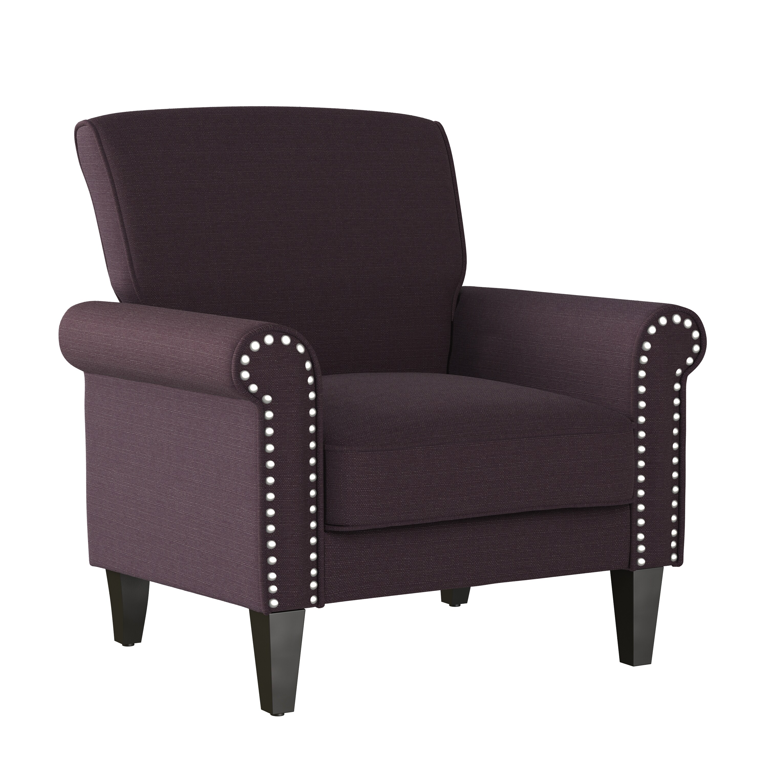 Brice vintage online studded club chair