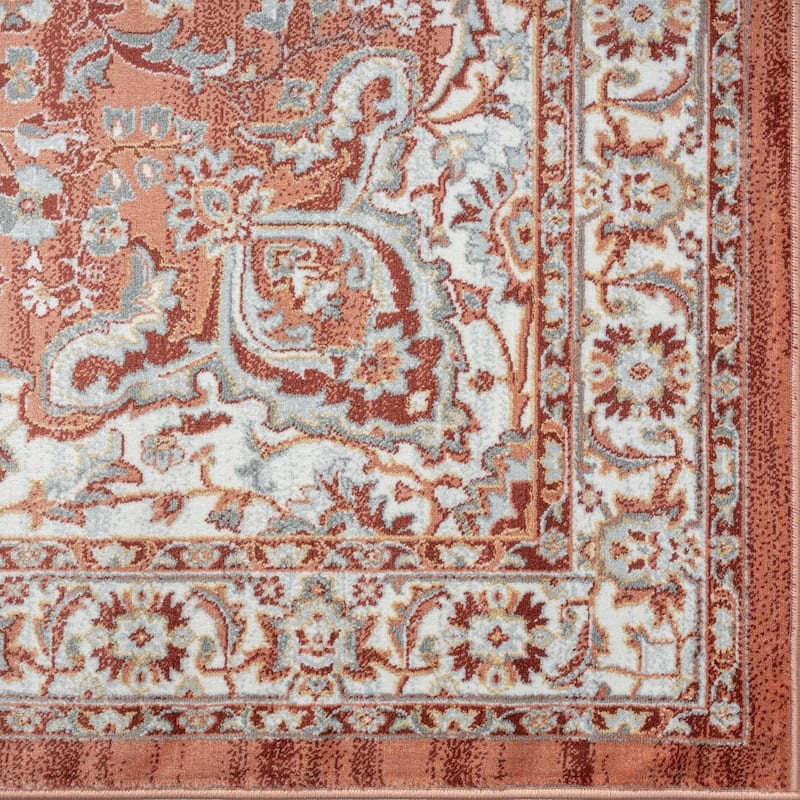 Luxe Weavers Oriental Medallion Floral Area Rug